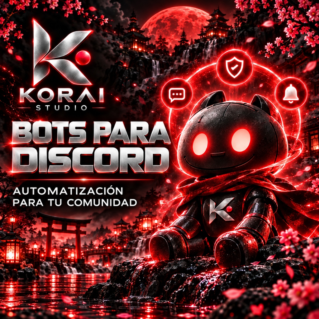 Mascota Oficial Korai Studio Discord Bot